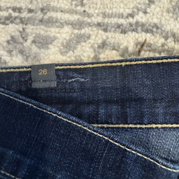 Citizens Of Humanity Dark Blue Kelly Low Rise Jeans - Picture 3 of 15